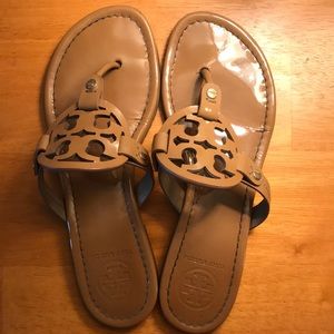 Tory Burch Miller Sandal - Sand Patent